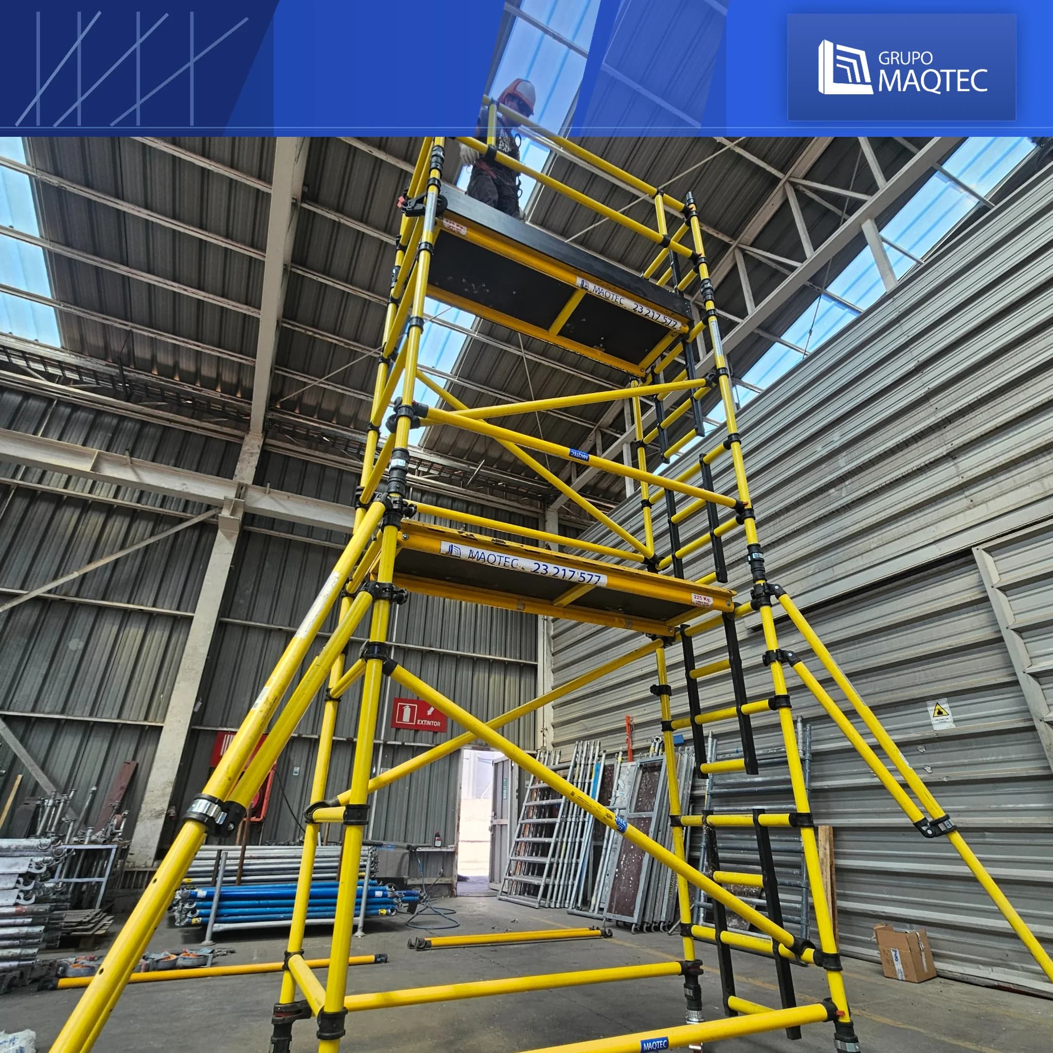 Andamios de Fibra de Vidrio vista 2