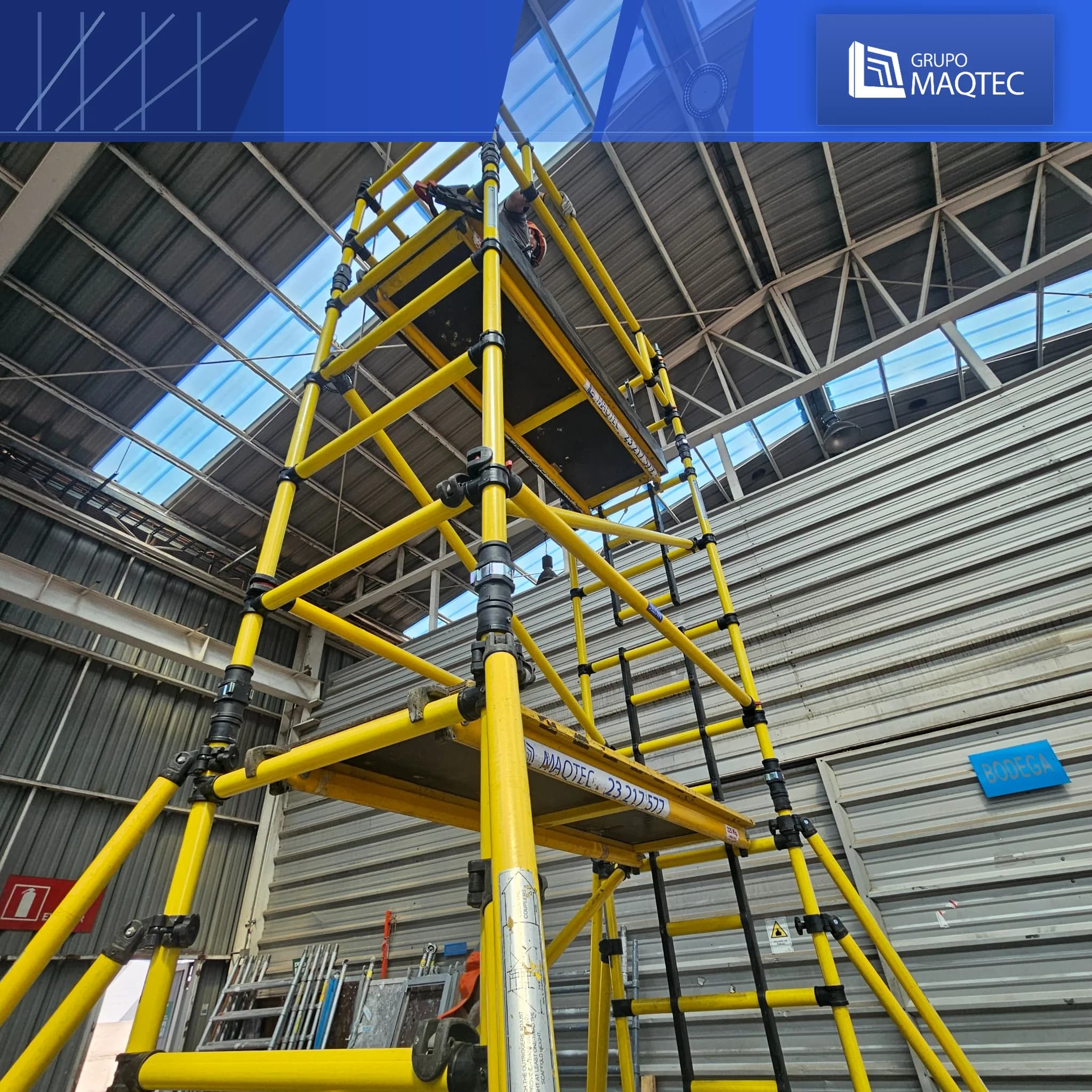 Andamios de Fibra de Vidrio vista 3