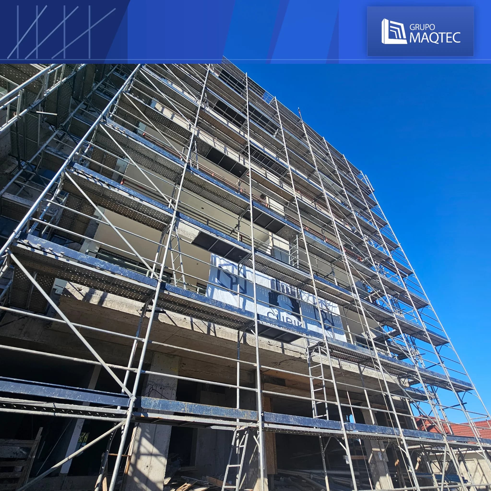 Andamios de Fachada vista 2