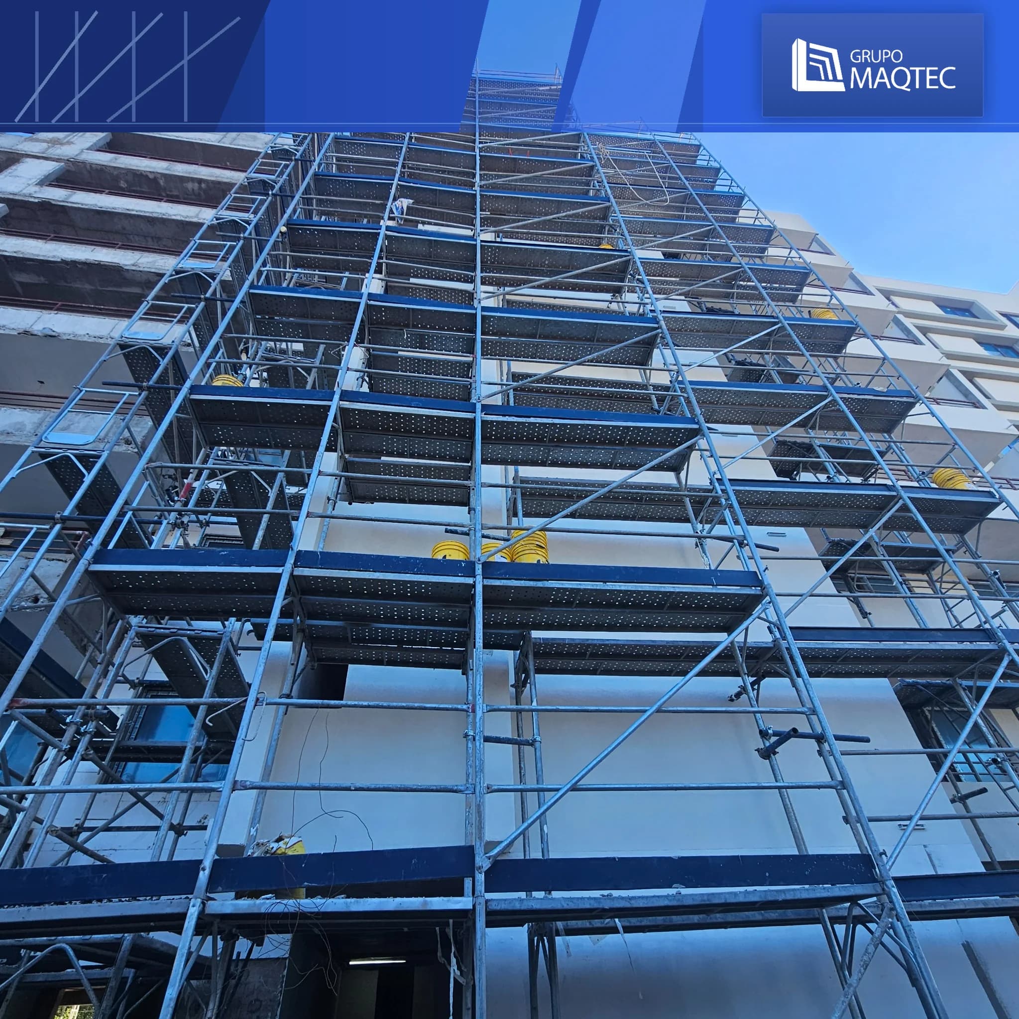 Andamios de Fachada vista 3